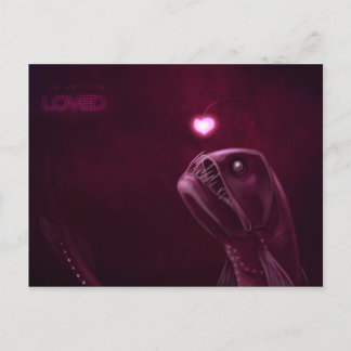 Jag vill bara bli LOVED Vykort