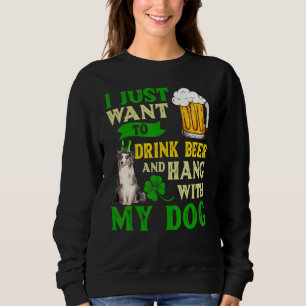 Jag vill bara dricka öl och hålla mig med mitt blå t shirt