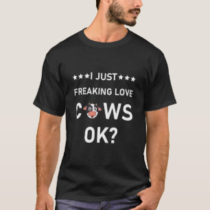Jag vill bara frysa Kärlek-kor - Kärlek-kosjordbru T Shirt