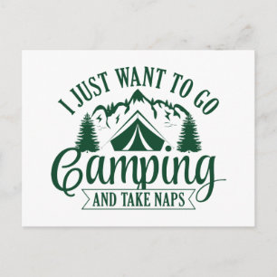 Jag Vill Bara Gå På Camping Och Ta Lur Vykort