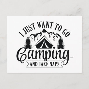 Jag Vill Bara Gå På Camping Och Ta Lur Vykort