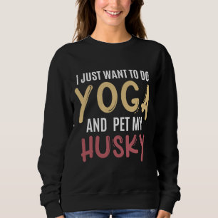 Jag vill bara göra Yoga och plocka min himmel T Shirt