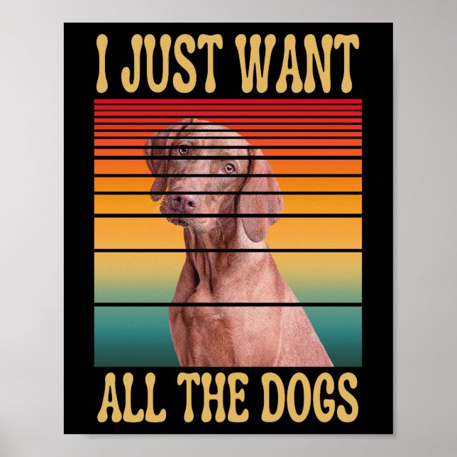 JAG VILL BARA HA ALLA HUNDAR  POSTER (Framsidan)