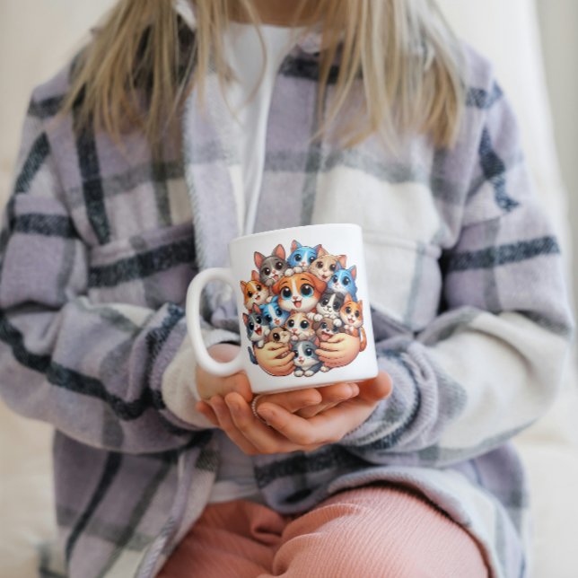 Jag vill bara ha alla katter kaffemugg (Skapare uppladdad)
