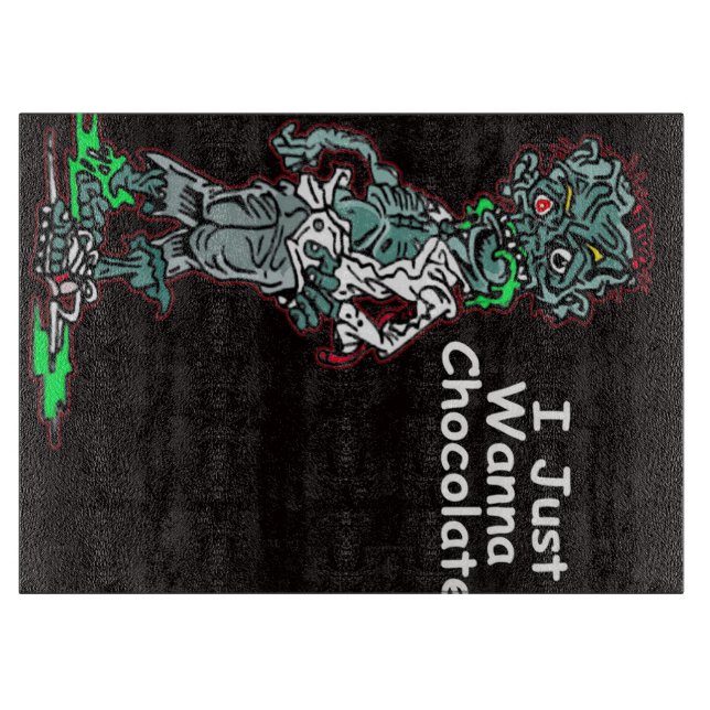 Jag vill bara ha choklad - Cute Chocolate Älskare  (Framsidan)