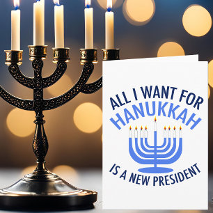 Jag vill bara ha en ny president helgkort