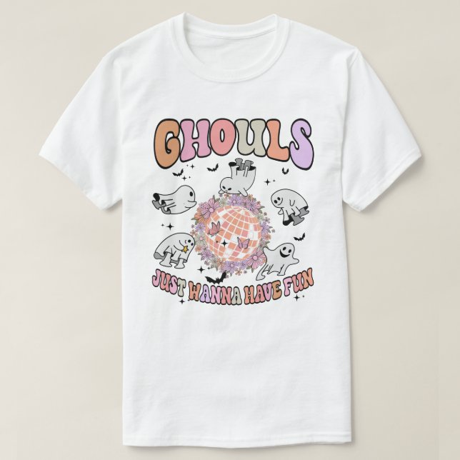 Jag vill bara ha en roligt. t shirt (Design framsida)