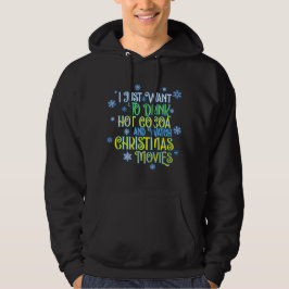 jag vill bara ha ful jultröja Hoodie