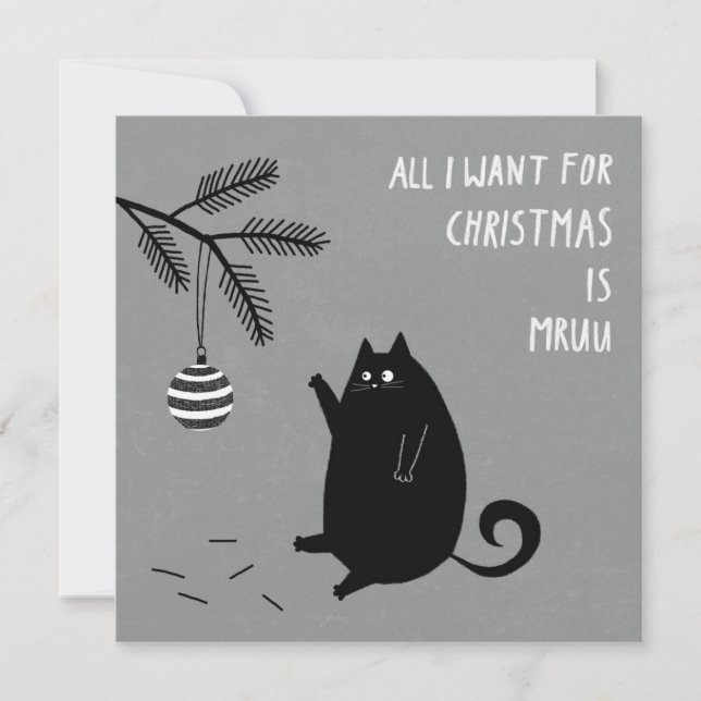 Jag vill bara ha jul, Mruu. (Framsida)