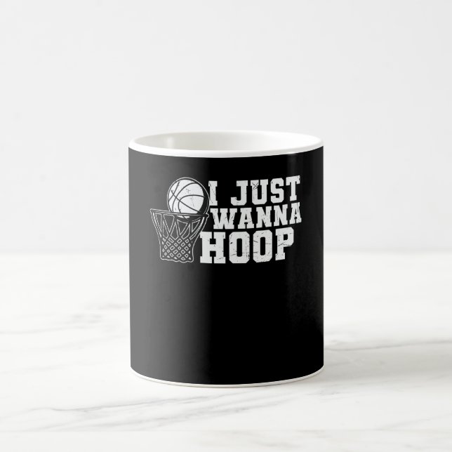 Jag vill bara ha Ring | Konstruktion för basketbol Kaffemugg (Center)