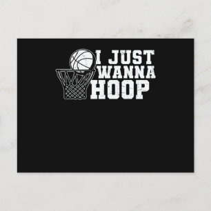 Jag vill bara ha Ring   Konstruktion för basketbol Vykort