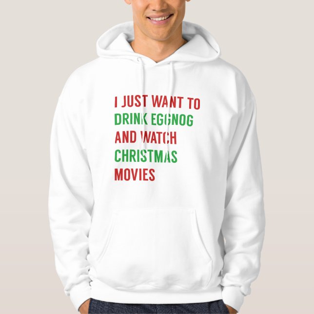 Jag vill bara hoodie (Framsida)