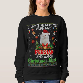 Jag vill bara hugga min persiska katt och se på Kr T Shirt