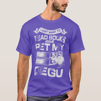 Jag vill bara läsa Bokar och hålla min grad. T Shirt