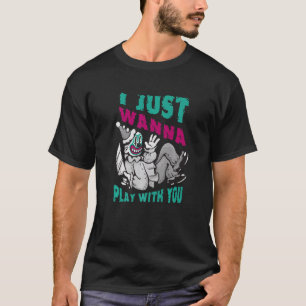 Jag vill bara leka med dig Costume Party Clown T Shirt
