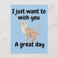 Jag vill bara önska er en underbar dag