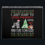 Jag vill bara öppna Presenter med min minister Sch Kalender<br><div class="desc">Jag vill bara öppna Presenter med min minister Schnauzer</div>