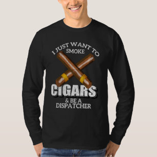 Jag vill bara röka cigarrer och vara en spridare D T Shirt