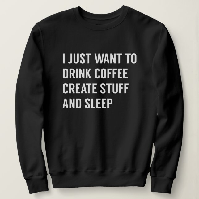 Jag vill bara t shirt (Design framsida)