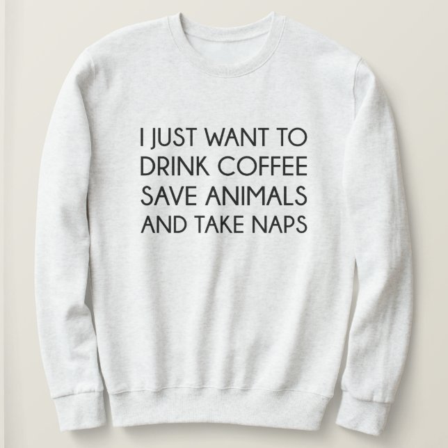 Jag vill bara t shirt (Design framsida)