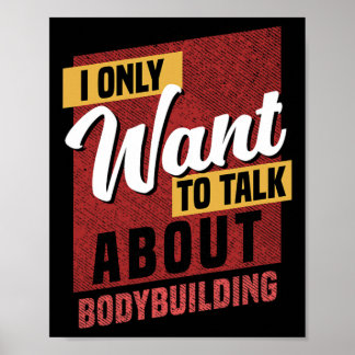 Jag vill bara tala om kunskap om boskapsuppbyggnad poster