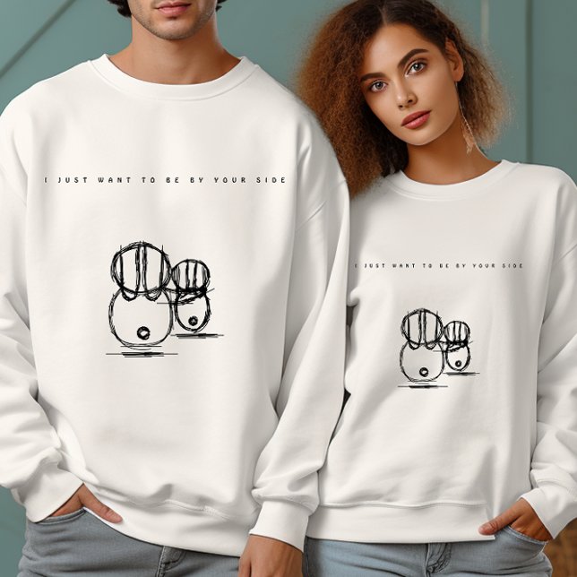 Jag vill bara vara vid din sida | Kvinnor T Shirt (Skapare uppladdad)