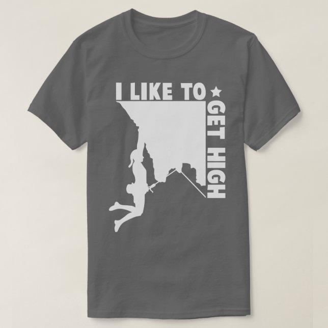 Jag vill bli hög t shirt (Design framsida)