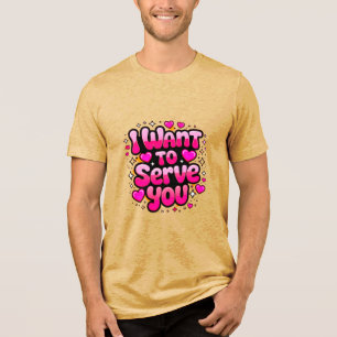 Jag vill dig - Manar för att tillverka klut hjärt T Shirt