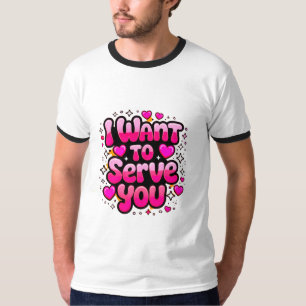 Jag vill dig - Manar för att tillverka klut hjärt T Shirt