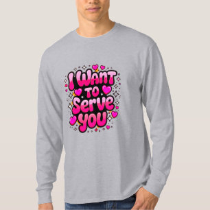 Jag vill dig - Manar för att tillverka klut hjärt T Shirt