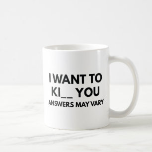Jag vill döda kaffemugg