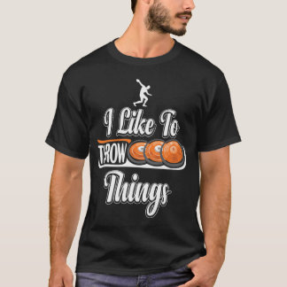 Jag vill gärna kasta Sak Track Fält-debatten T Shirt