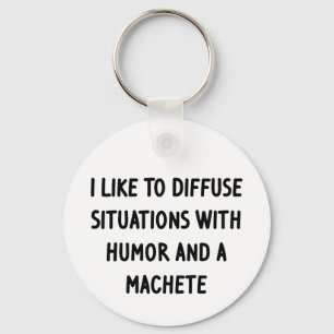 Jag vill gärna se olika situationer nyckelring