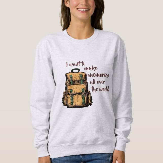 Jag vill göra minnen t shirt (Framsida)