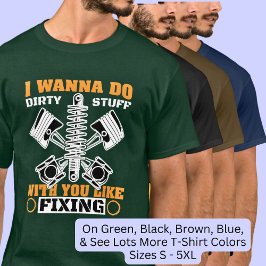 Jag vill göra Saker som att laga T Shirt