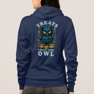 Jag vill ha dem Uggla   Halloween T Shirt