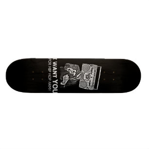 Jag vill ha dig för höftarmén skutt mini skateboard bräda 18,7 cm