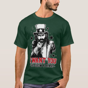 Jag vill ha dig som skägg t shirt