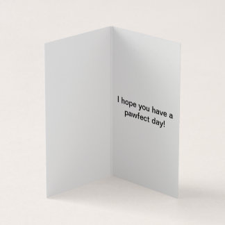 Jag vill ha dig! Westie Birthday Card Kort