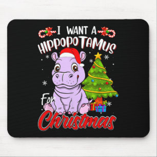 Jag vill ha en flodhäst till jul Flodhäst Musmatta