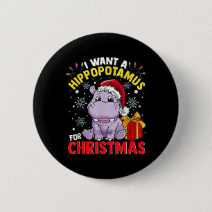 Jag vill ha en flodhäst till jul knapp