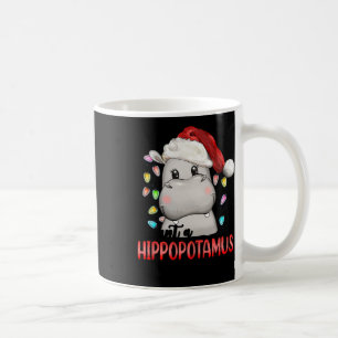 Jag vill ha en hippopotamus till jul Julafton Hipp Kaffemugg