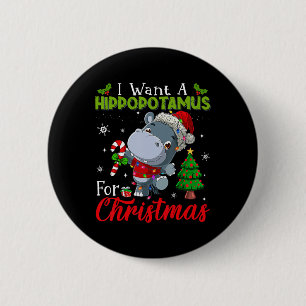 Jag vill ha en hippopotamus till jul. knapp