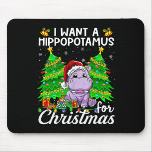 Jag vill ha en hippopotamus till jultomten Ljus Musmatta
