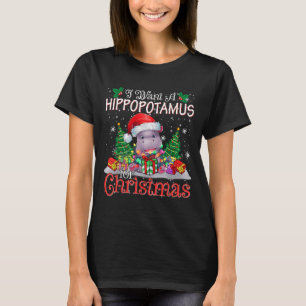 Jag vill ha en hiptamus jul Julafton Hip Älskare B T Shirt