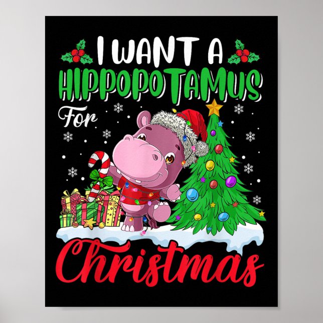 Jag vill ha en hiptamus till Julafton-juljubilen Poster (Framsidan)
