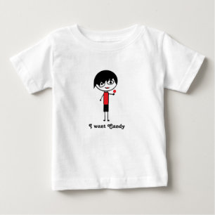 Jag vill ha godis-emo-killtshirt tee
