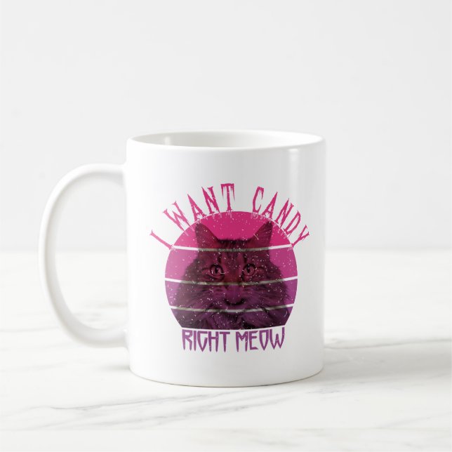 Jag vill ha höger i godis. kaffemugg (Vänster)