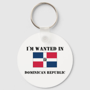 Jag vill ha i Dominikanska republiken Nyckelring