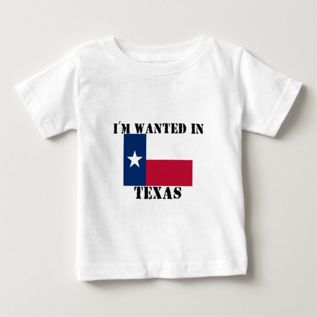 Jag vill ha i Texas T-shirt (Framsida)